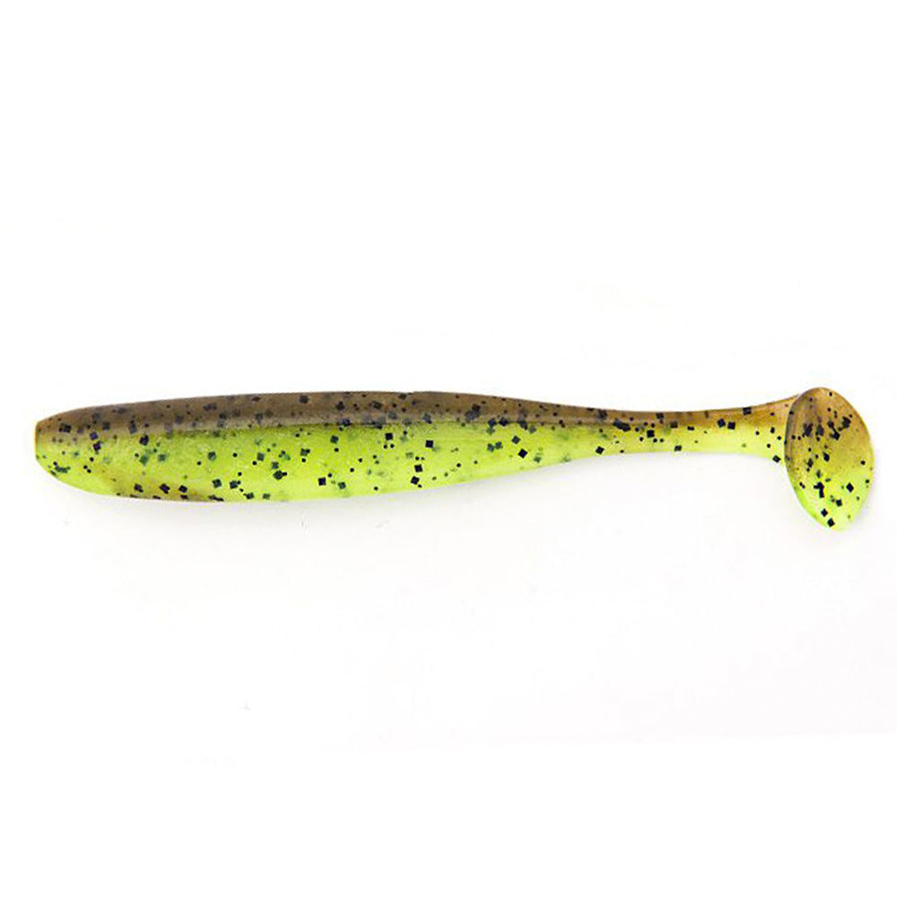 Keitech Easy Shiner 4,5 11,3 cm Green Pumpkin Chartreuse