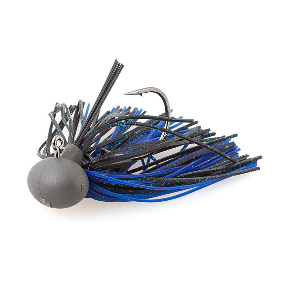 Keitech Tungsten Rubber Jig Model II 7 g 14 oz Black Blue