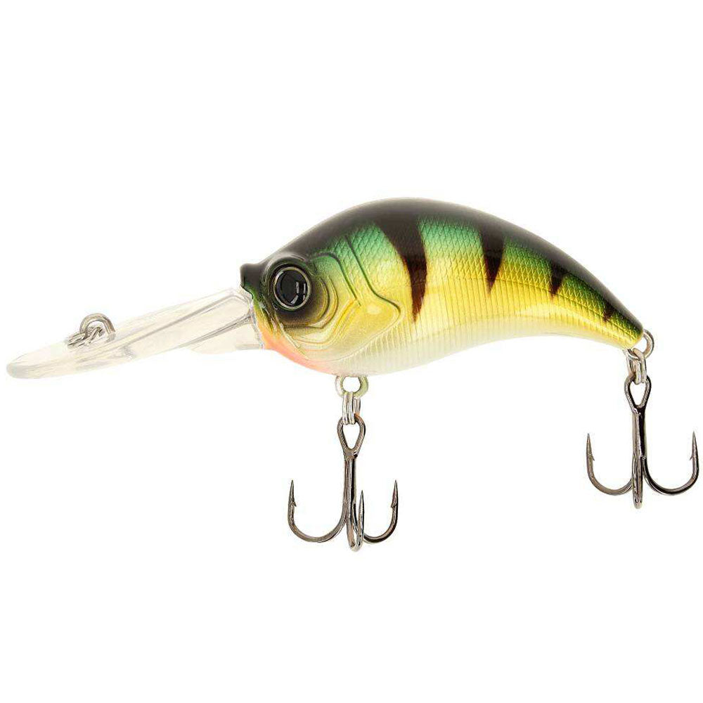 A TEC Crazee Crank Bait 50 Medium Runner Mittellaeufer Yellow Perch