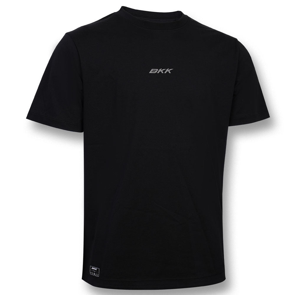 BKK-Short-Sleeve-Casual-Shirt-Bass-Black-Vorderseite S / M / L / XL / XXL / XXXL / XXXXL