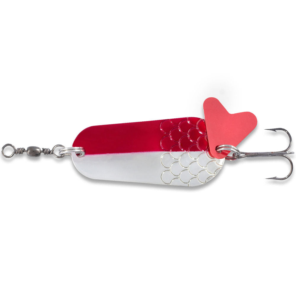 Balzer-Colonel-Classic-Blinker-Curvy-Silber-Rot 16 g / 22 g / 30 g