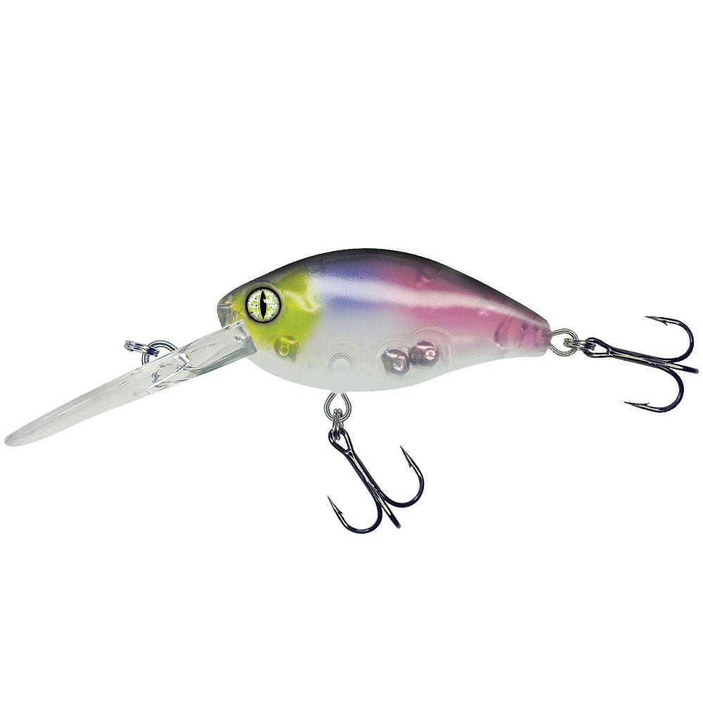 Balzer Shirasu Crank Bait DR 3,5 cm 3 g Clear Purple