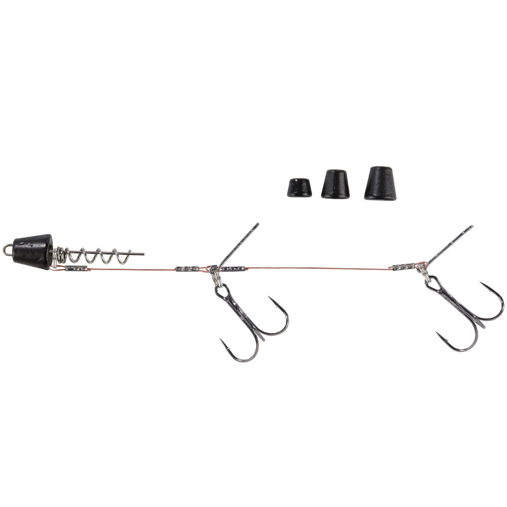 Balzer Shirasu Screw In Hecht System mit Wechselgewichten 10 14 cm Black