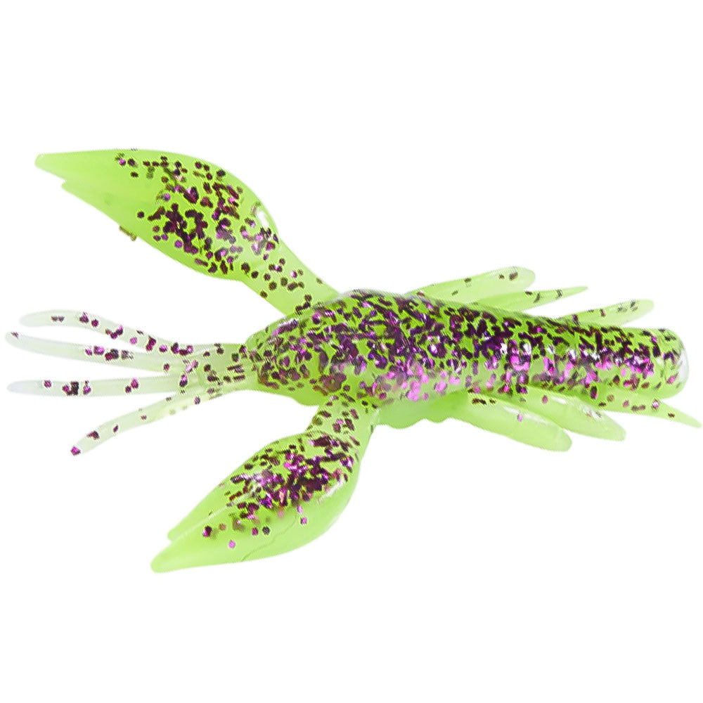 Balzer Shirasu Street Scary Crab 4 cm Purple Chartreuse