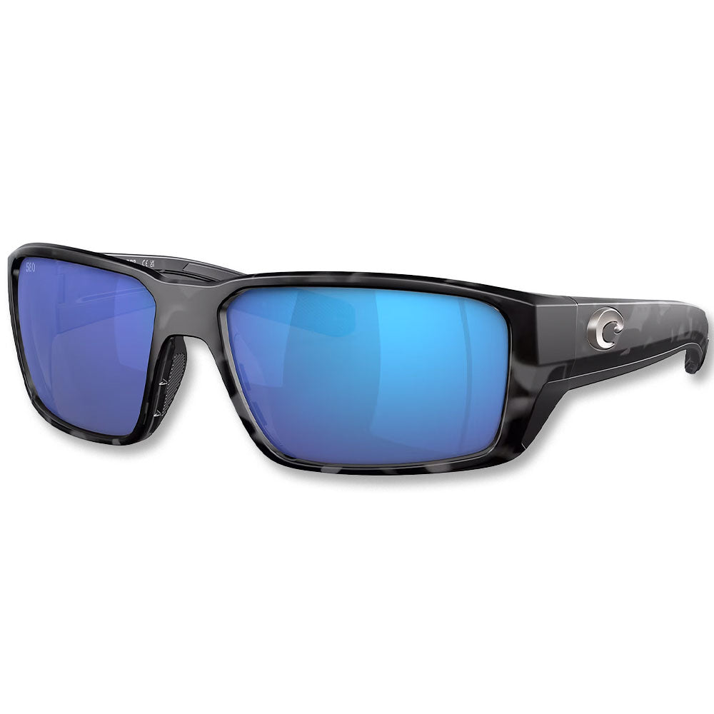 Costa-Del-Mar-Fantail-Pro-580G-Polarisationsbrille-Tiger-Shark-Blue-Mirror-Dynamische-Ansicht