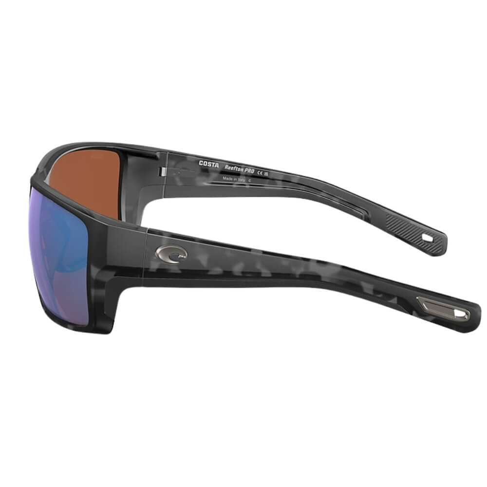 Costa Del Mar Reefton Pro (06S9080) 580G / Polarisationsbrille Tiger Shark / Green Mirror Seite
