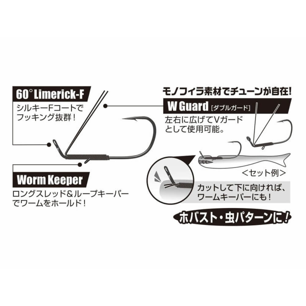 Decoy Worm153 FF Hook Details Grafik