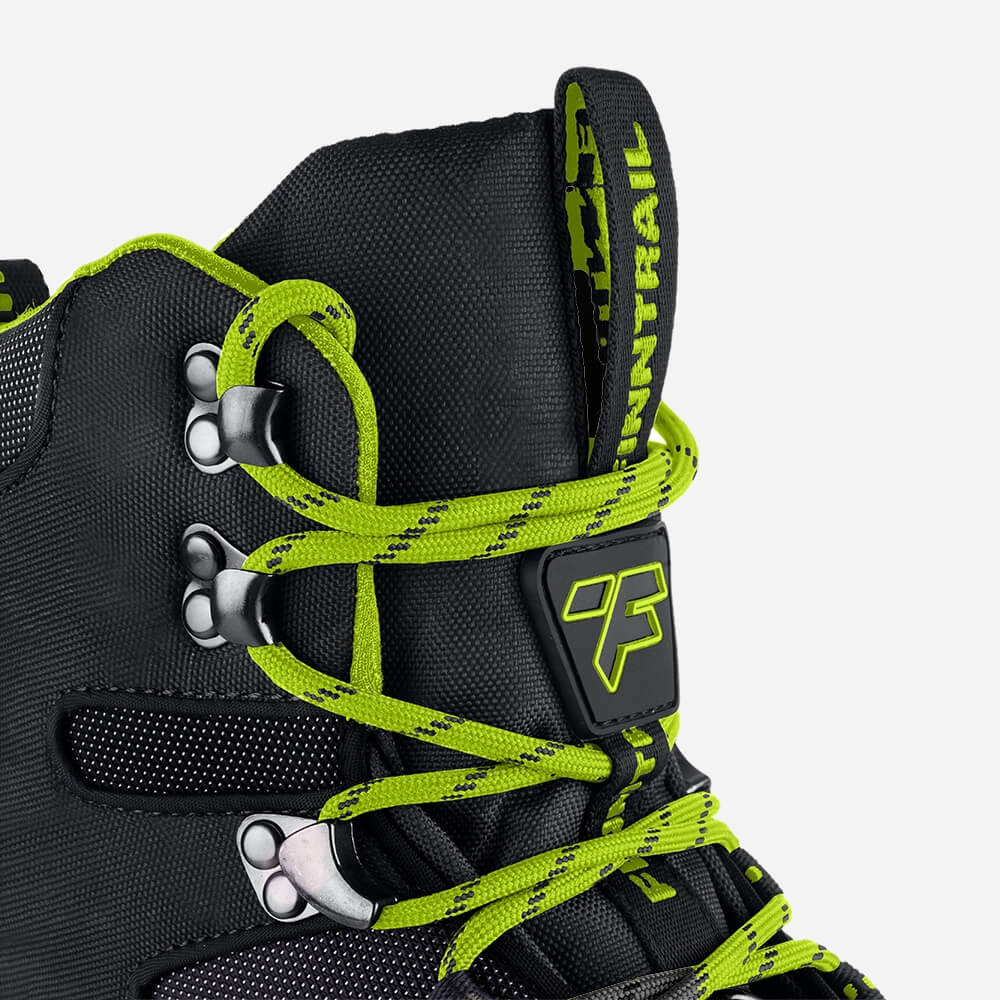 Finntrail Sportsman Wading Boots (Felt Sole) Graphite Gr. 41–47 Details Lasche