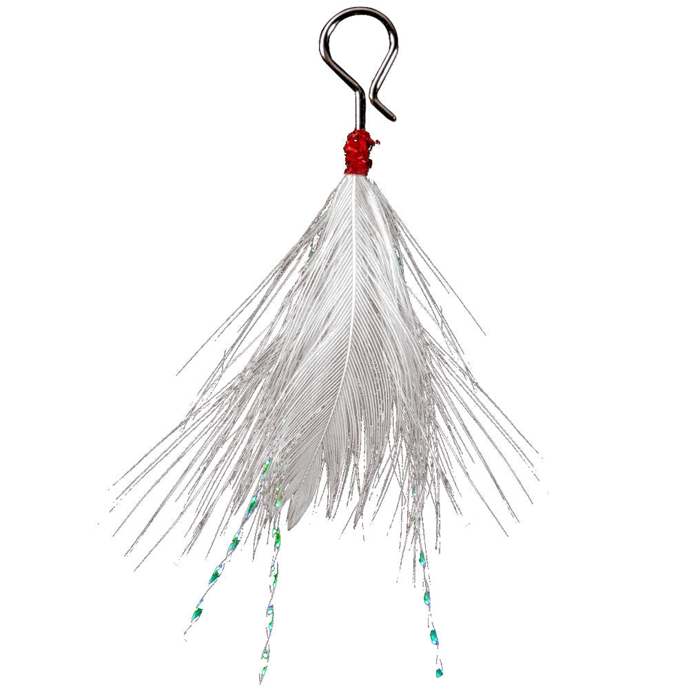 Fishus Hook Feather 4,9 cm Red