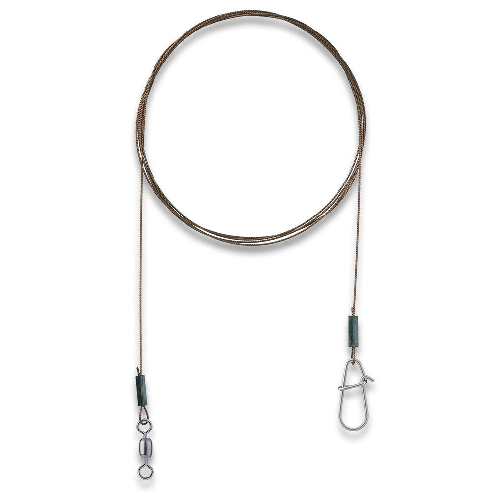 Flexonit-Vorfach-AFNW-BKK-7x7-Swivel-Snap 0.27 mm / 0.36 mm / 0.45 mm / 30 cm / 50 cm