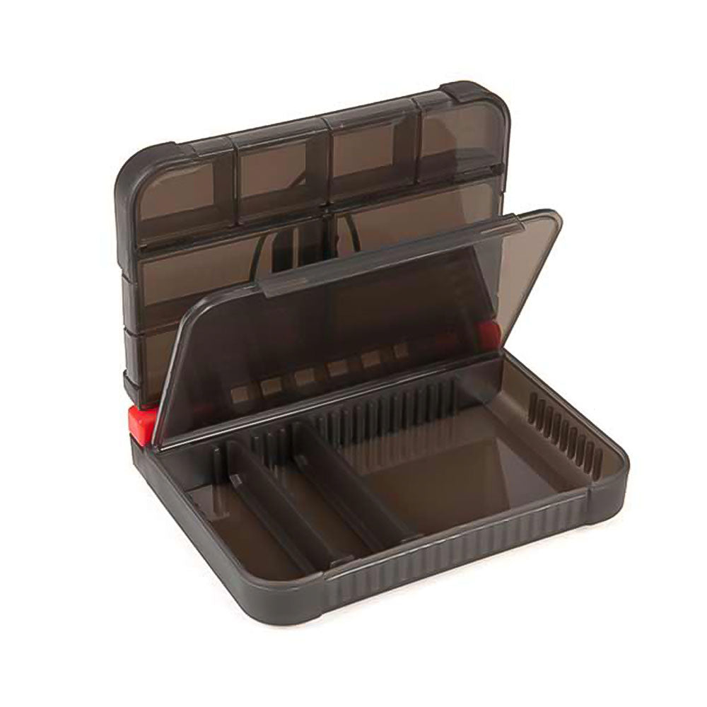 Fox-Rage-Accessory-Box-Medium-Aufgeklappt-Offene-Kammer