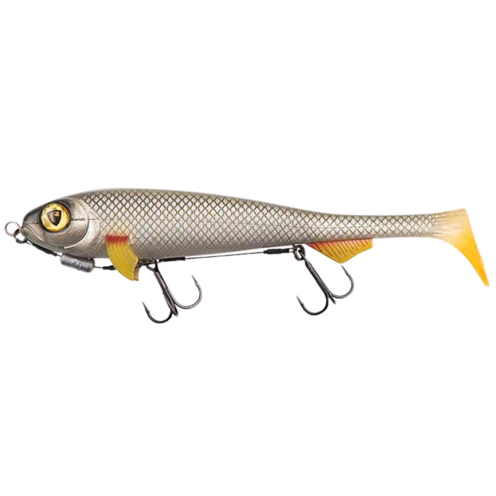 Fox Rage Super Slick Shad Loaded 23 cm Silver Ghost