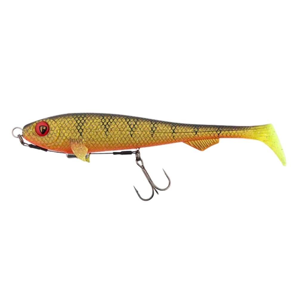 Fox Rage Super Slick Shad Loaded 18 cm UV Natural Perch