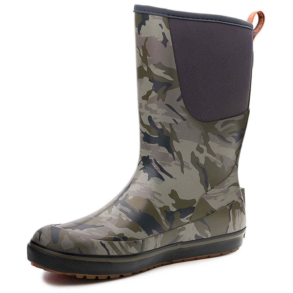 GRUNDNS 12 Deck Boot Refraction Camo Stone 42 EU 8 UK