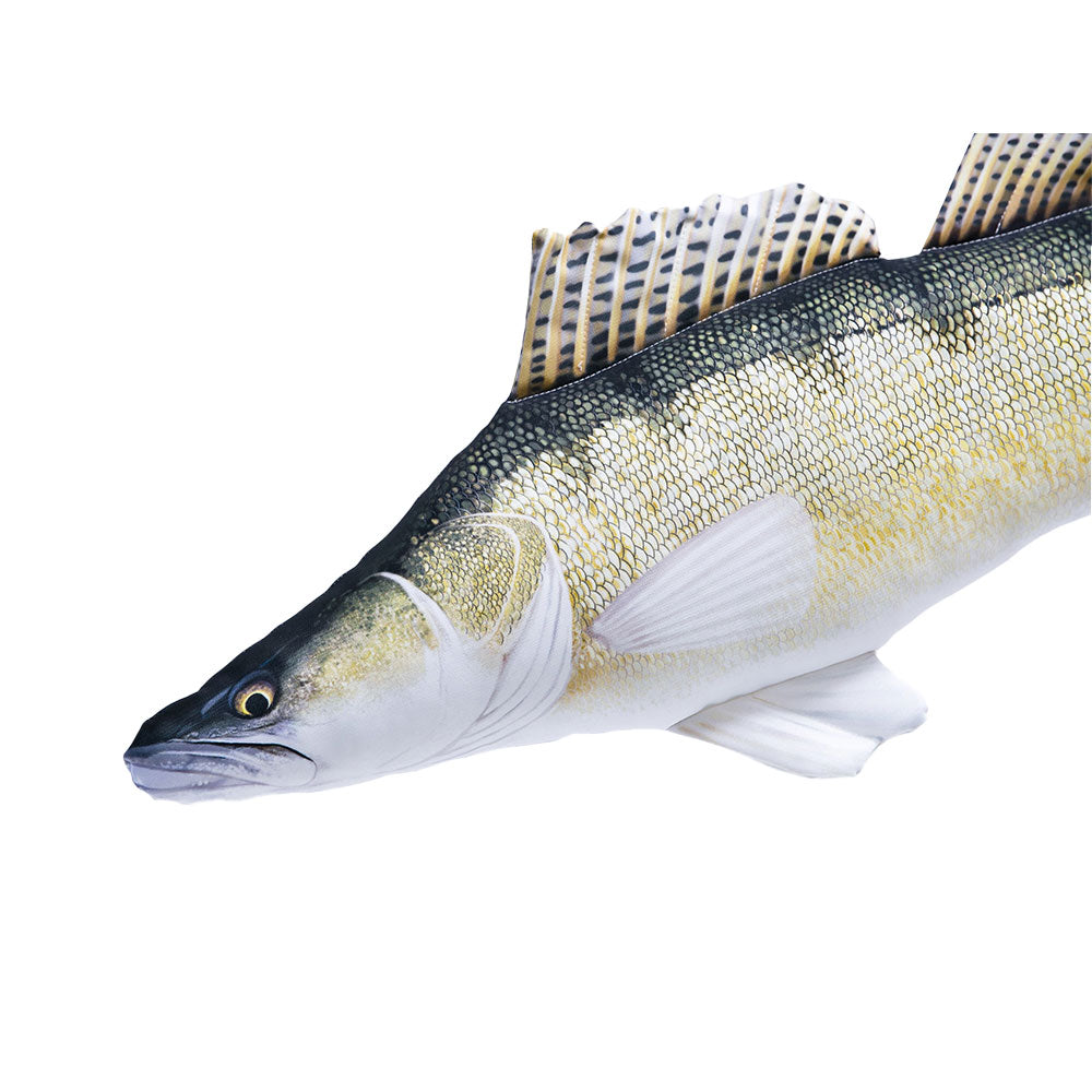 GABY Fischkissen Zander Detail Kopf