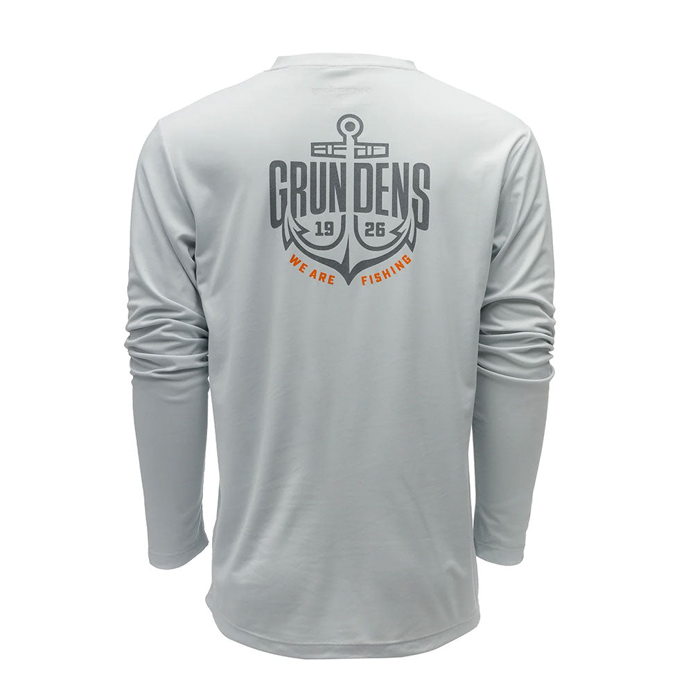 Grundens-Logo-Anchor-LS-Tech-Tee--Grey-Mist-Back