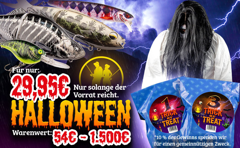 Die Hecht&Barsch Halloween 26 Überraschungstüte, mit limitierten Sonderfarben und nur solange der Vorrat reicht