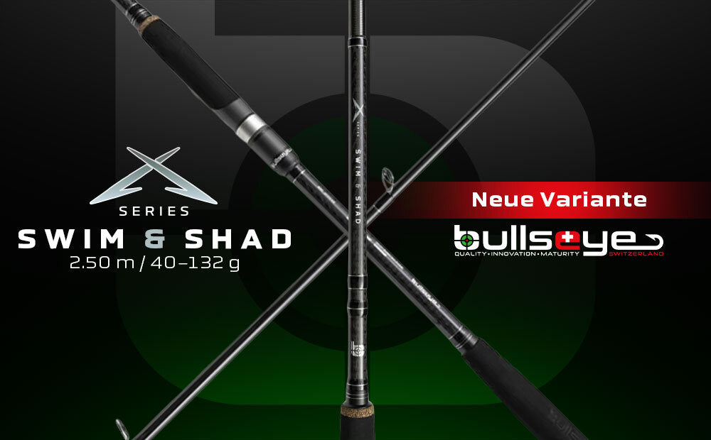 DIe neue Swim & Shad für dicke Hechte von Bullseye aus der X Series.