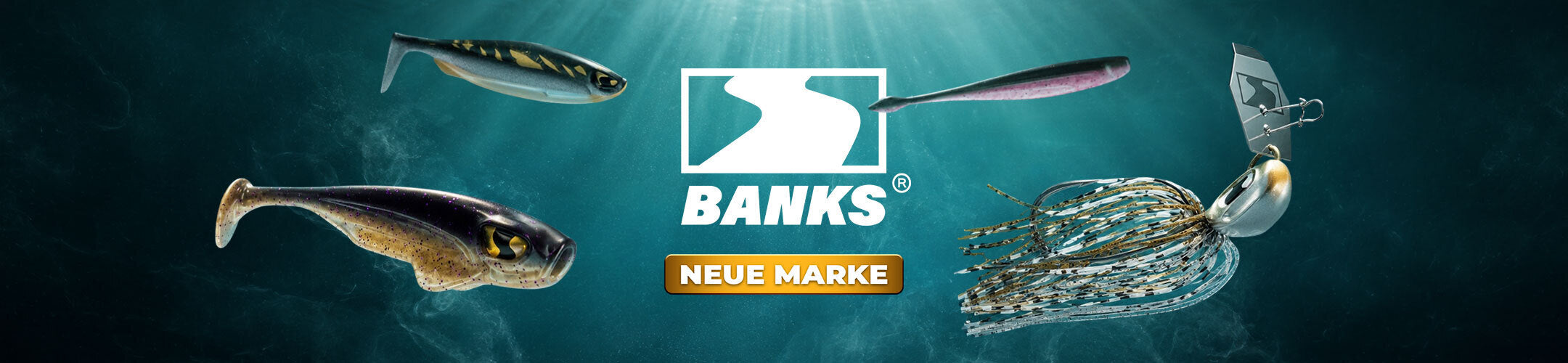 Die neuen Banks Köder von YouTube-Star Brosef, super fängig und jetzt bei uns im Shop erhältlich