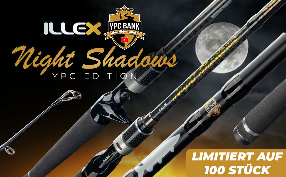 Die Illex Night Shadows YPC Edition, limitiert auf 100 Stück und nur bei uns im Shop erhältlich