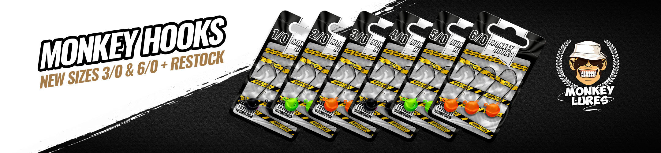 Restock und zwei neue Größen für die Monkey Hooks.