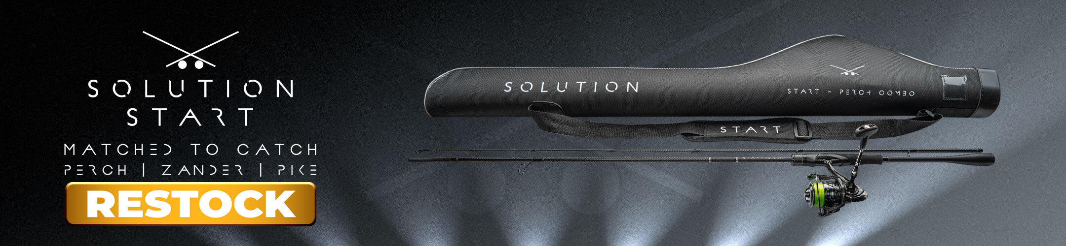 Die neuen Solution Start Combos von Big L Fishing, bestehend aus Rute, Rolle, vorbespulter 8-Braid & stylischem Rutenfutteral.