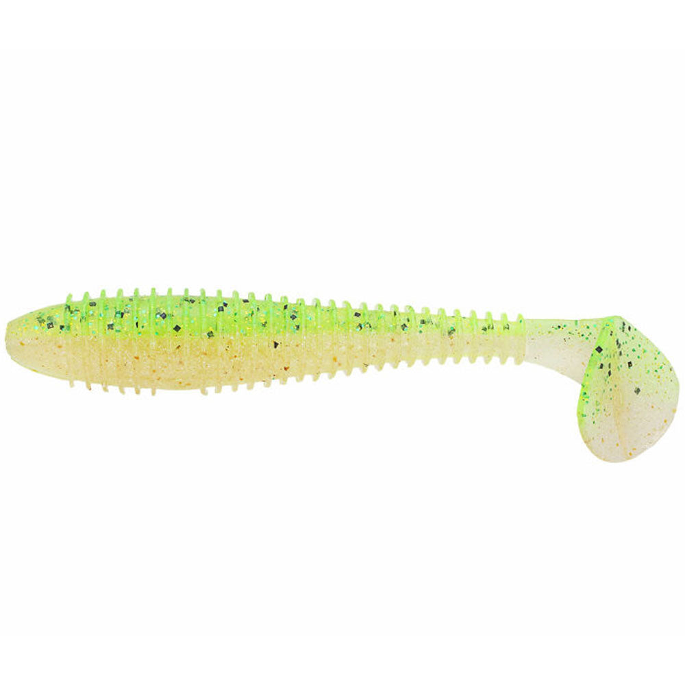 Keitech FAT Swing Impact 3,3 8,2 cm Chart Back Green AM Edition