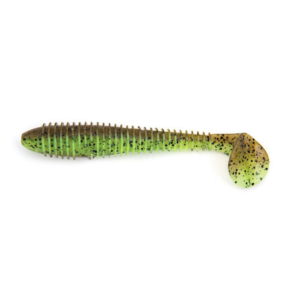 Keitech FAT Swing Impact 3,3 8,2 cm Green Pumpkin Chartreuse