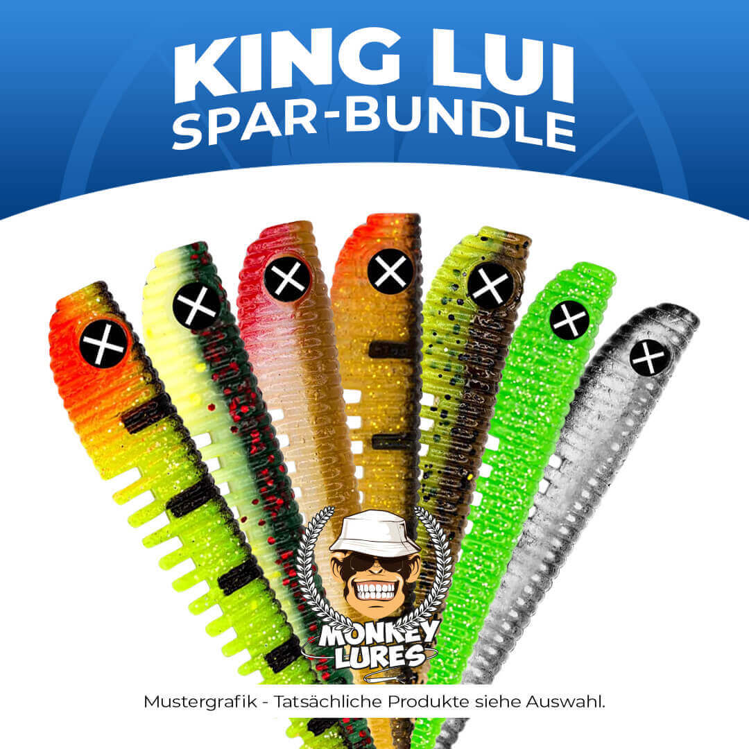 Monkey Lures King Lui 7,5 cm | Spar-Bundle bei HechtundBarsch.ch