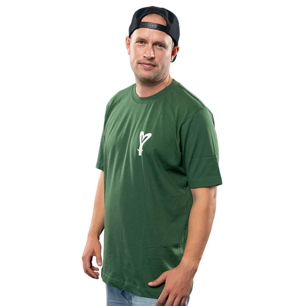 LMAB Drunk Family Shirt Grün Vorderseite