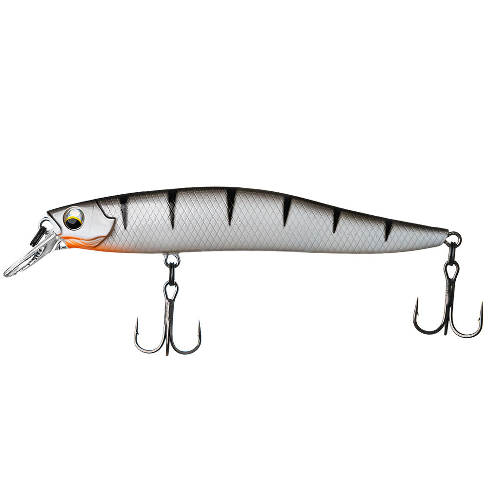 LMAB KOFI Flash Vibe 9,8 cm Shallow Runner Floating und Medium Runner Supsending in White Tiger