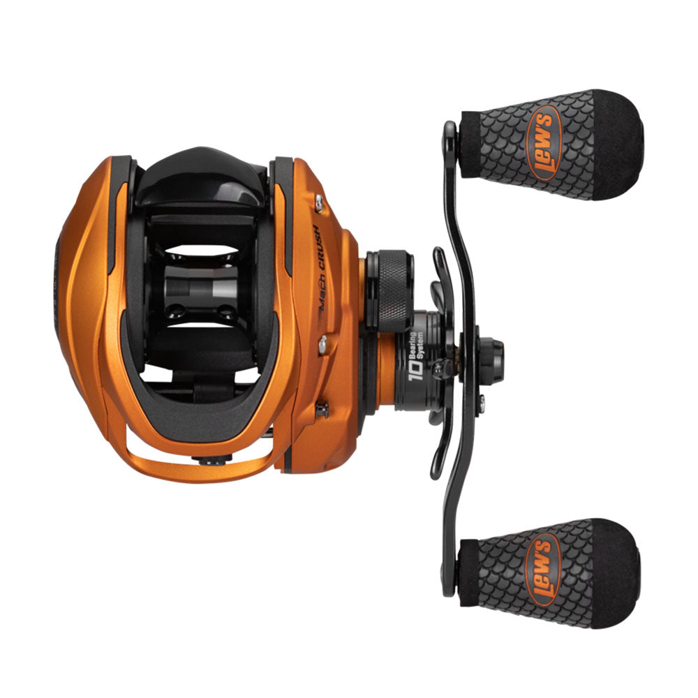 Lews-Mach-Crush-Baitcast-7-5-1-Ansicht-Oben