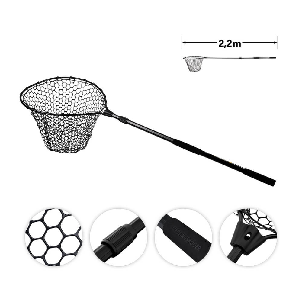 Lieblingsköder Ultraboost Kescher Forelle Details