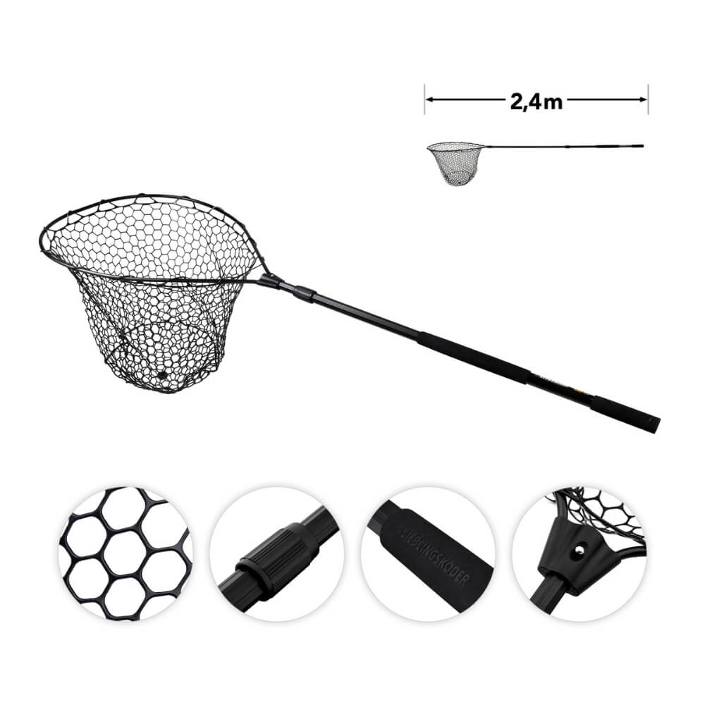 Lieblingsköder Ultraboost Kescher Zander Details