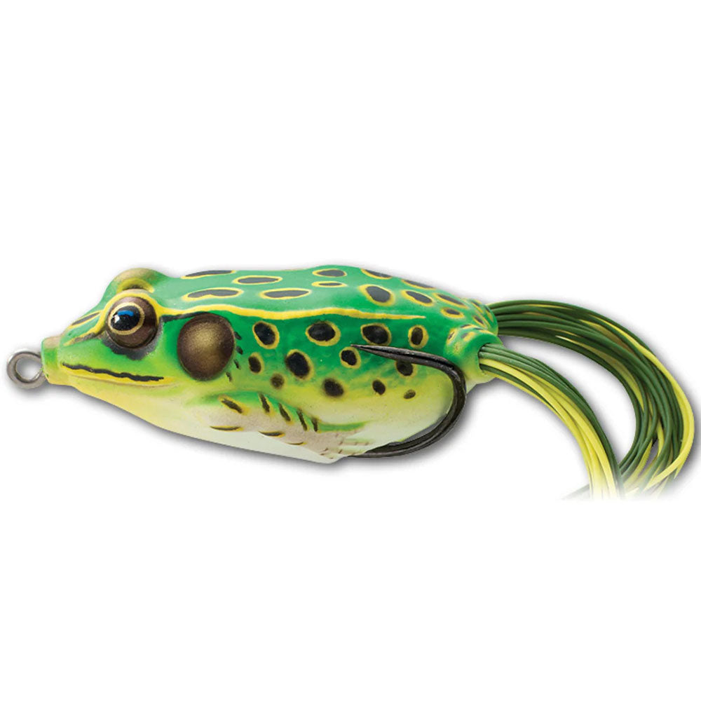 Live-Target-Hollow-Body-Frog-Fluorescent-Green-Yellow