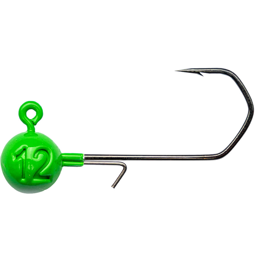 Monkey Lures Monkey Hooks 6/0 Green White