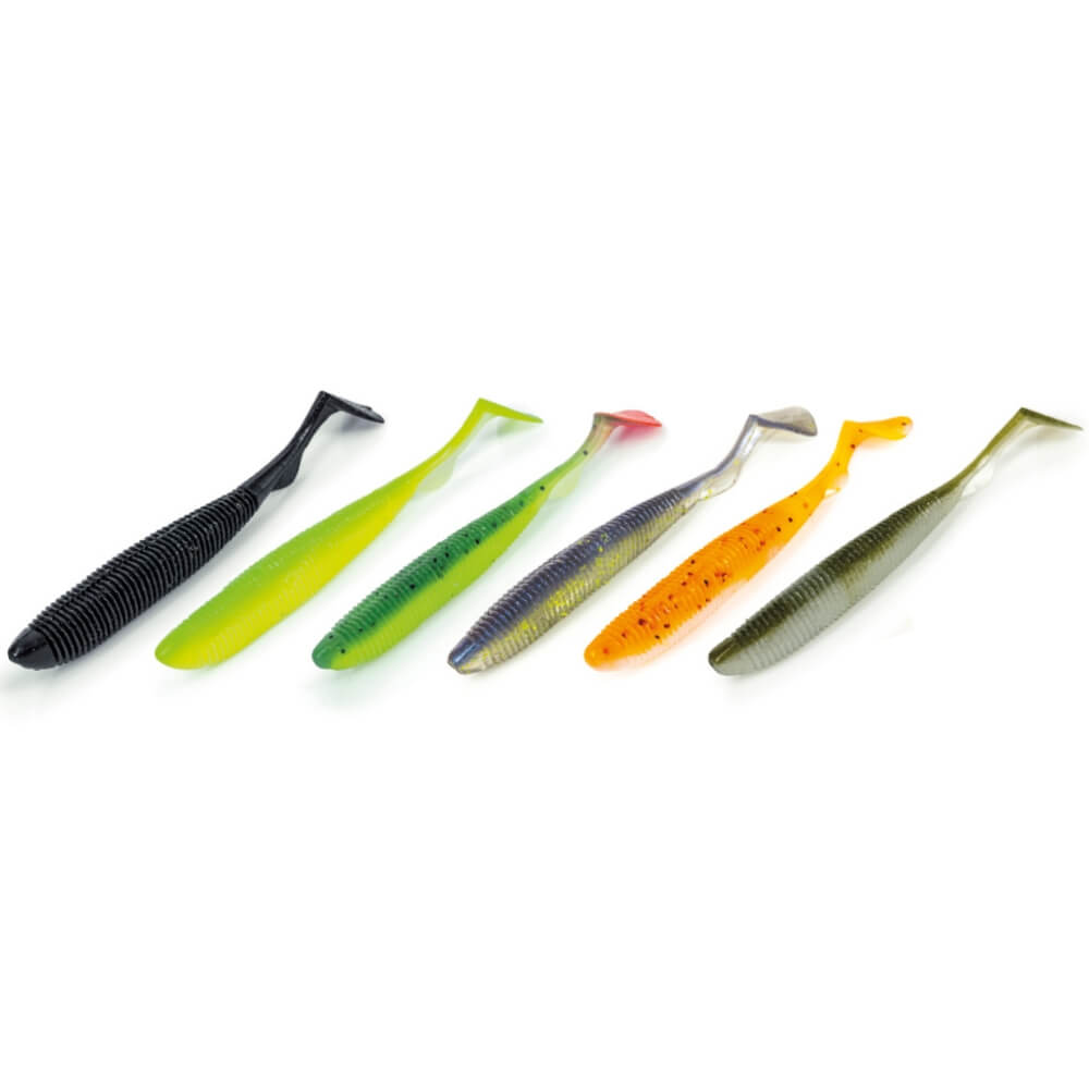 Molix Real Action Shad 3,8" (9,6 cm) Mix Pack 6