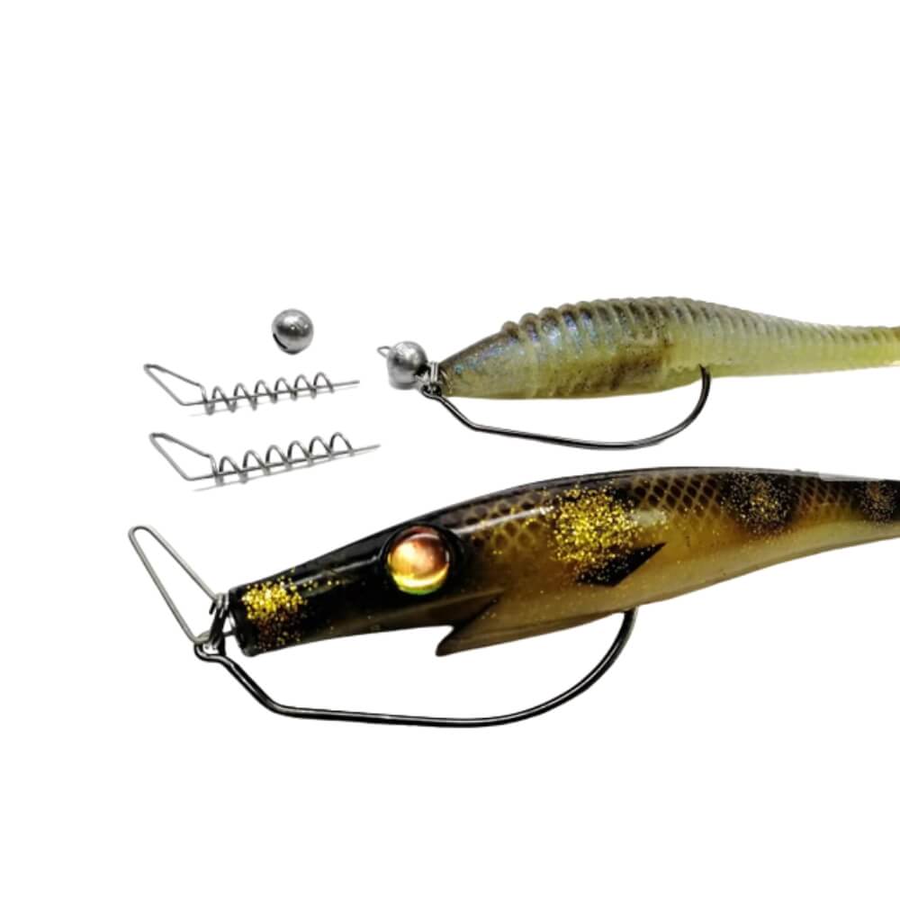 Pikecraft The Weedless Rig Montagebeispiel