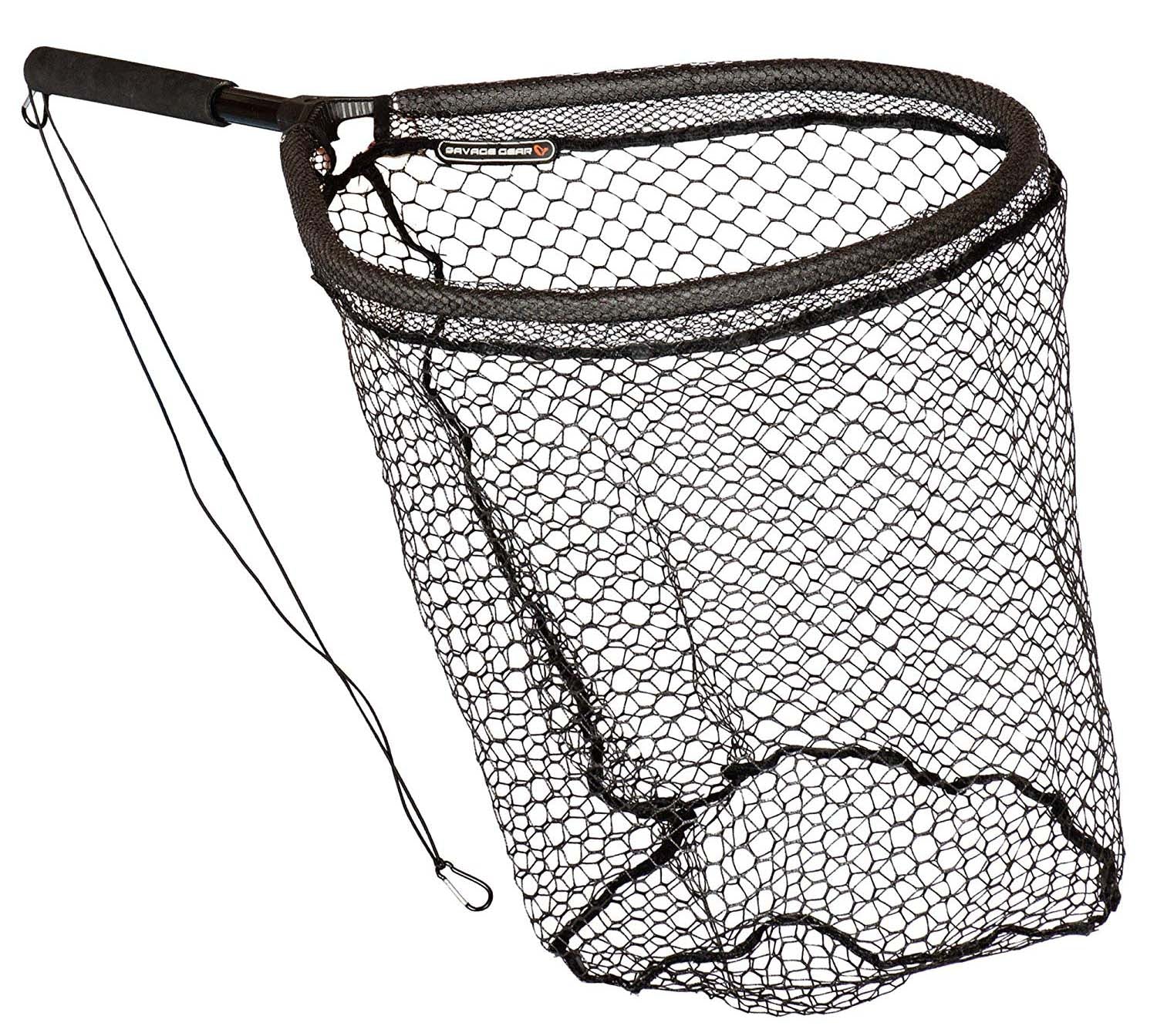 Savage Gear Pro Finezze Rubber Mesh Net L Kescher