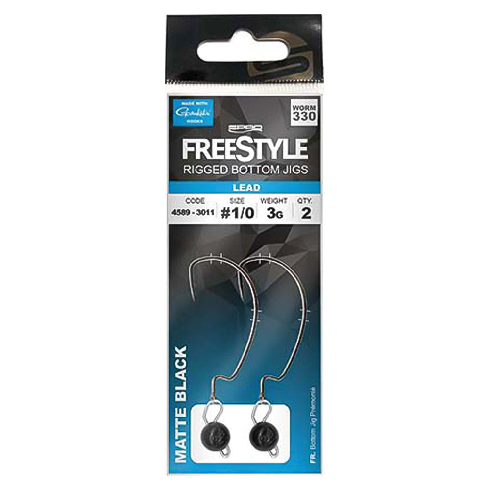 SPRO FreeStyle Rigged Bottom Jig Black 20 3,0 g