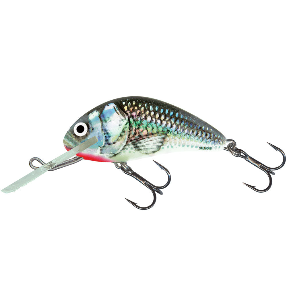 Salmo Hornet 6 cm Sinking Holographic Grey Shiner