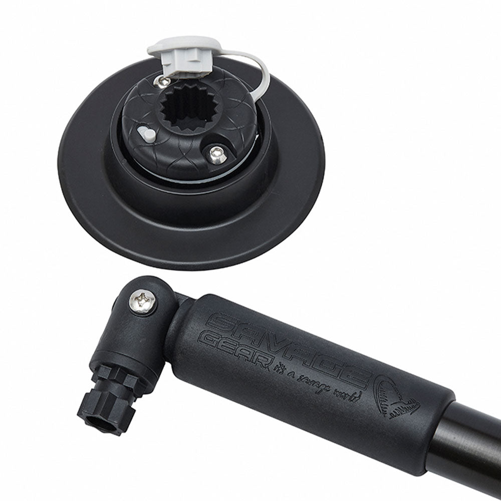 Savage Gear Belly Boat Gated Front Bar with Net 85 95 cm