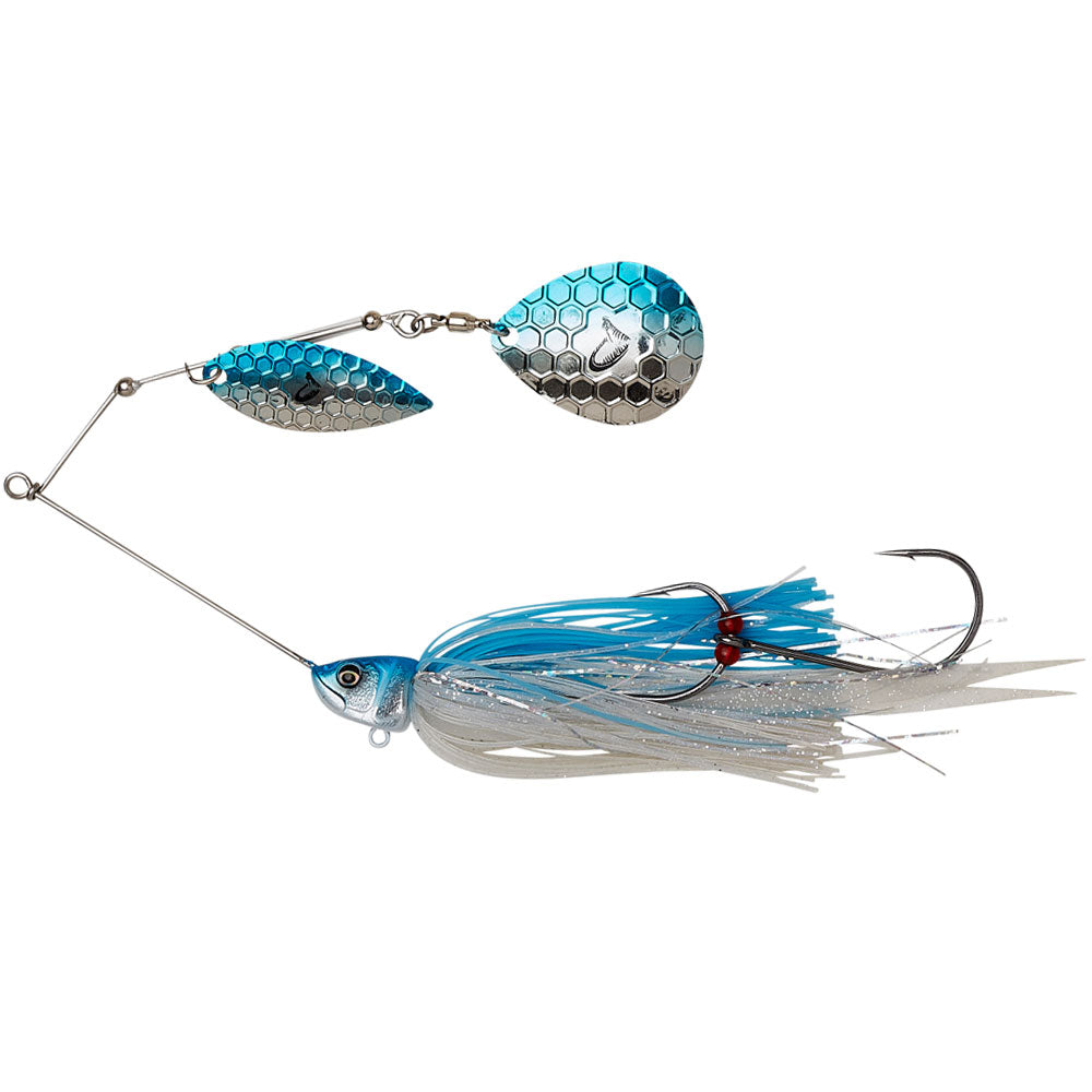 Savage Gear DaBush Spinnerbait 18 cm 42 g Blue Silver