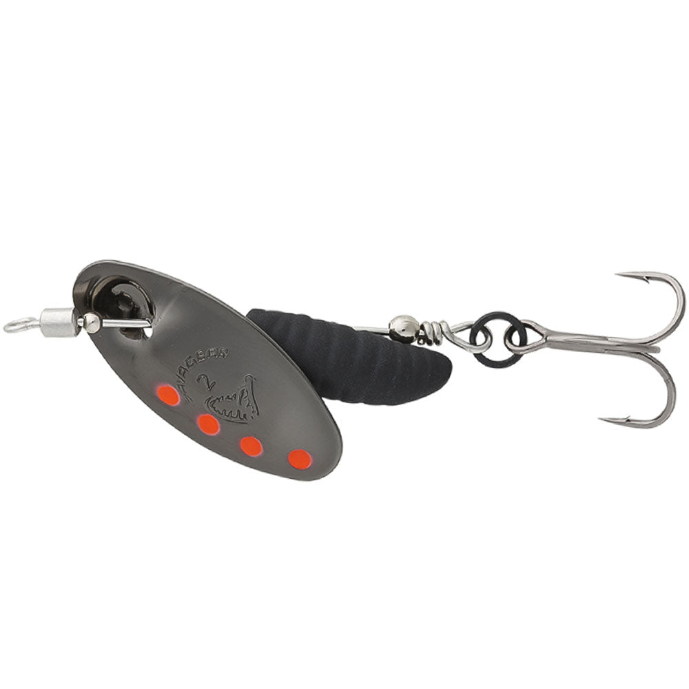 Savage Gear Grub Spinner 0 2,2 g Silver Red Black