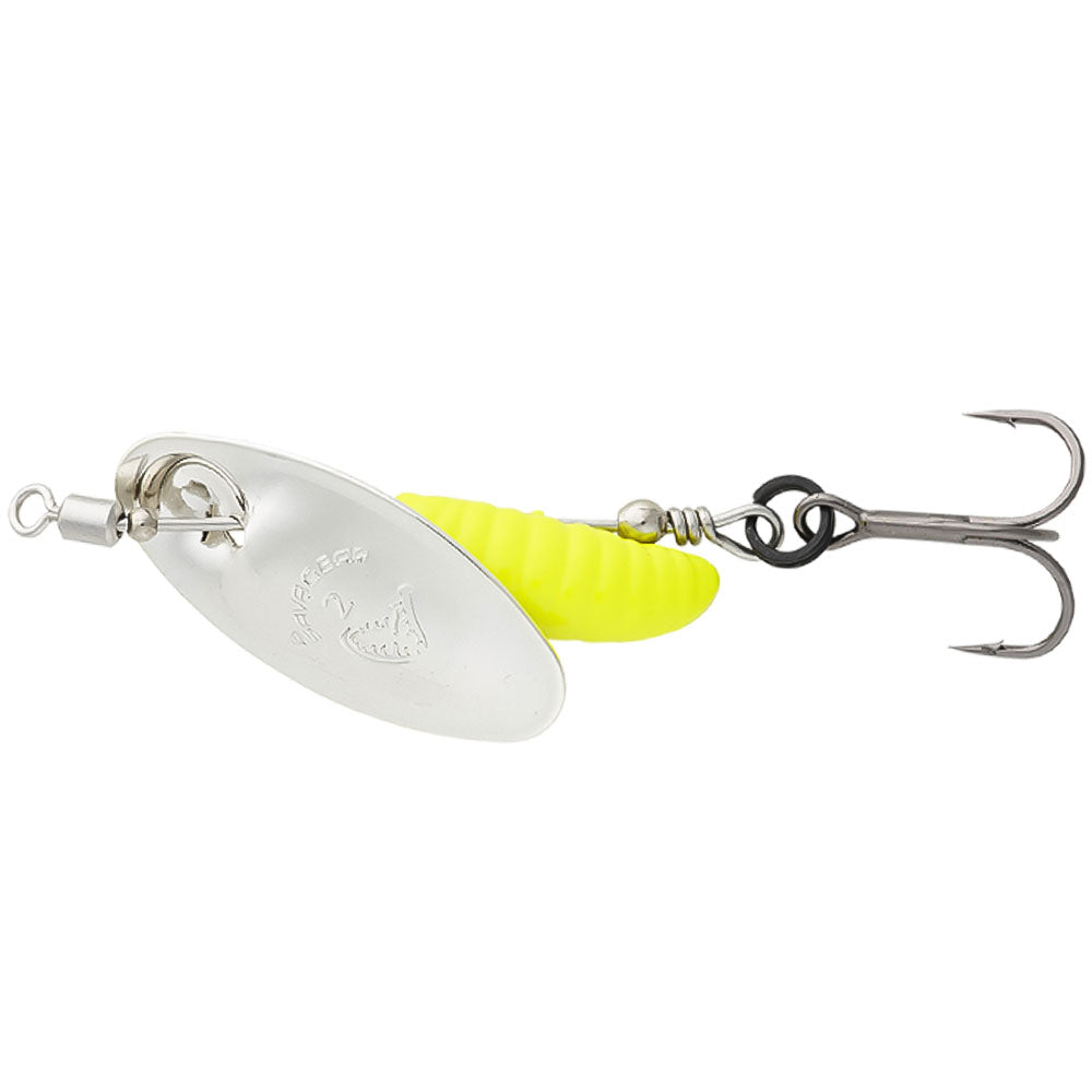 Savage Gear Grub Spinner 0 2,2 g Silver Yellow