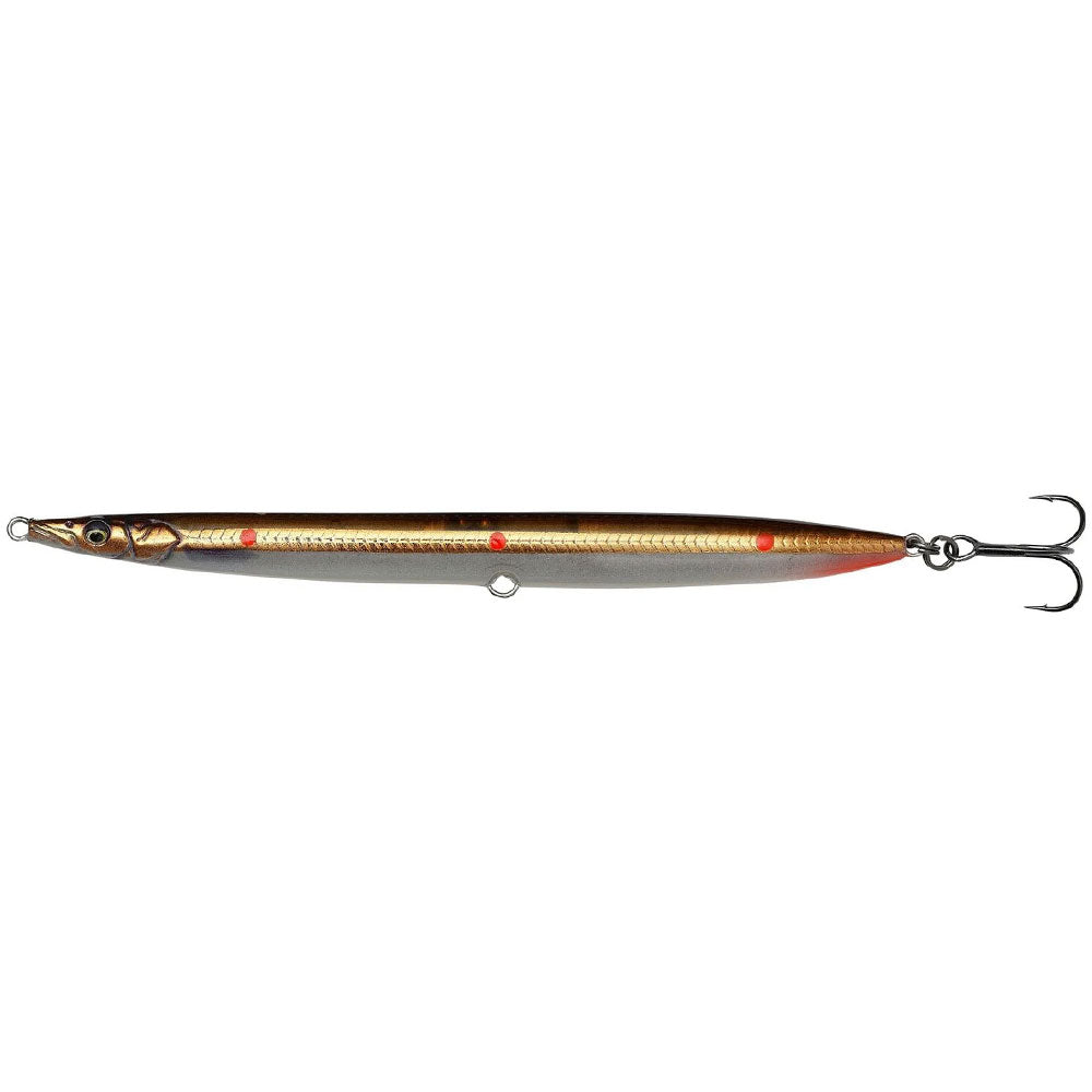 Savage-Gear-Sandeel-Pencil-Brown-Copper-Red-Dots 9 cm / 12.5 cm