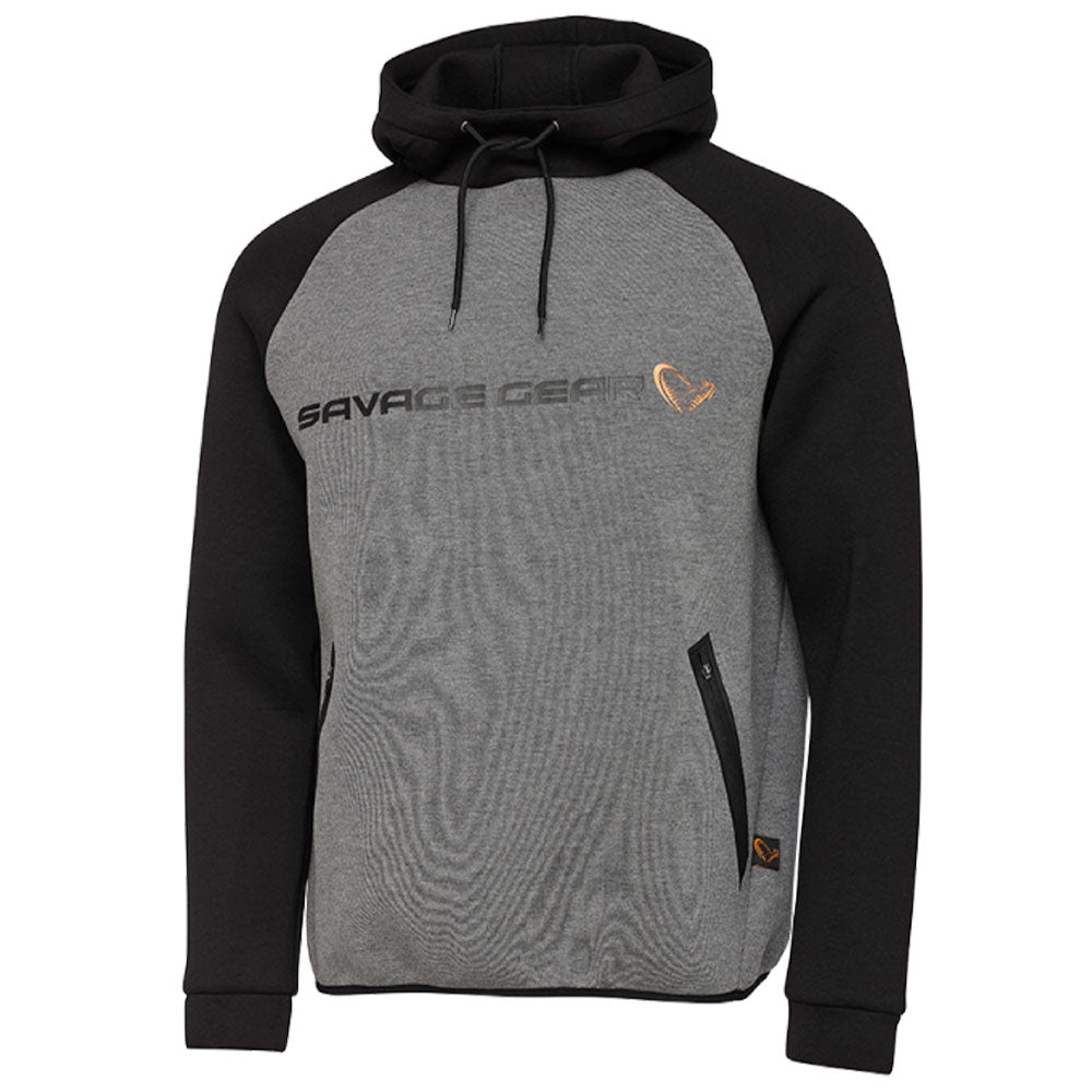 Savage Gear Tec Foam Hoodie Dark Grey Melange XL