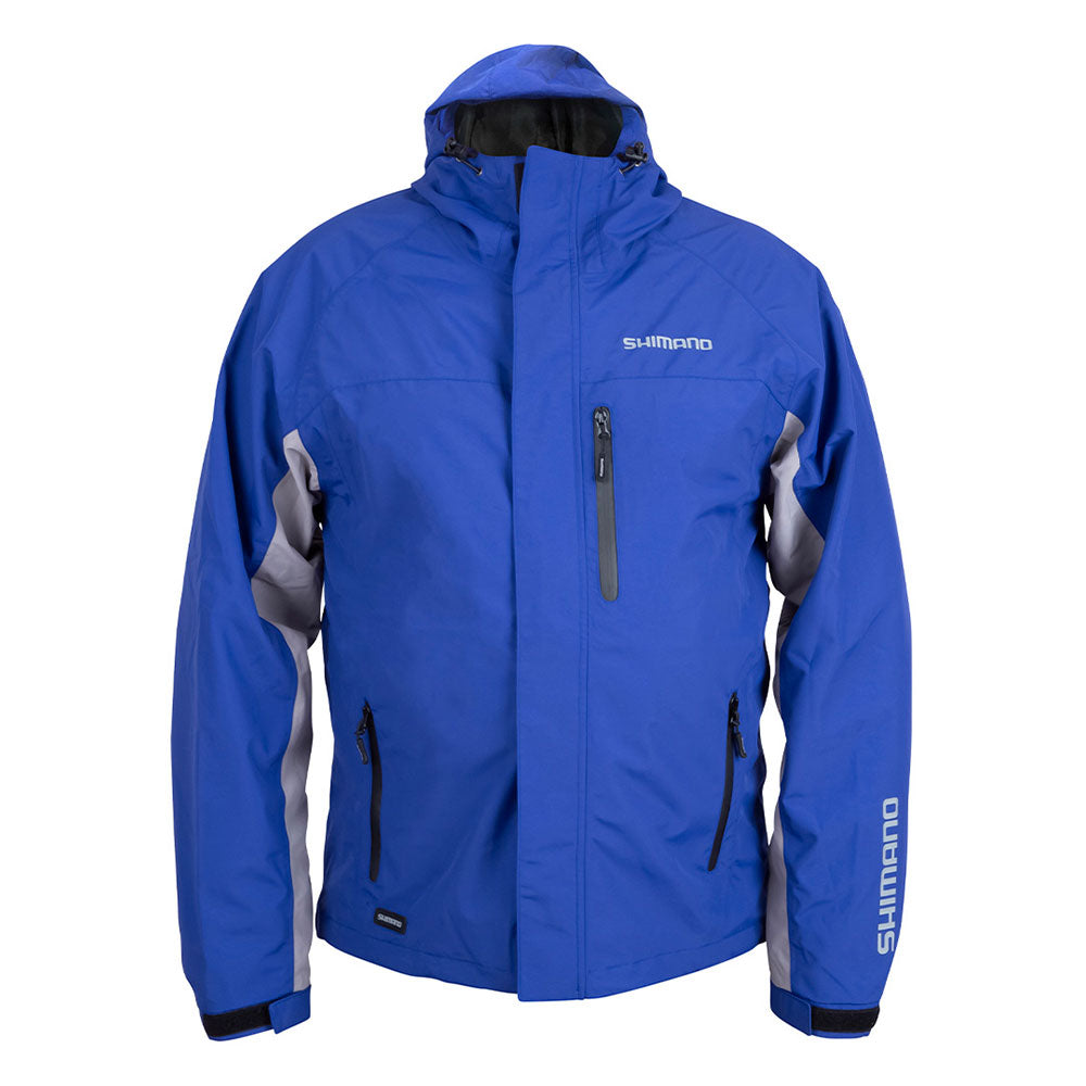 Shimano Wear Rain Jacket Non Padded Blue