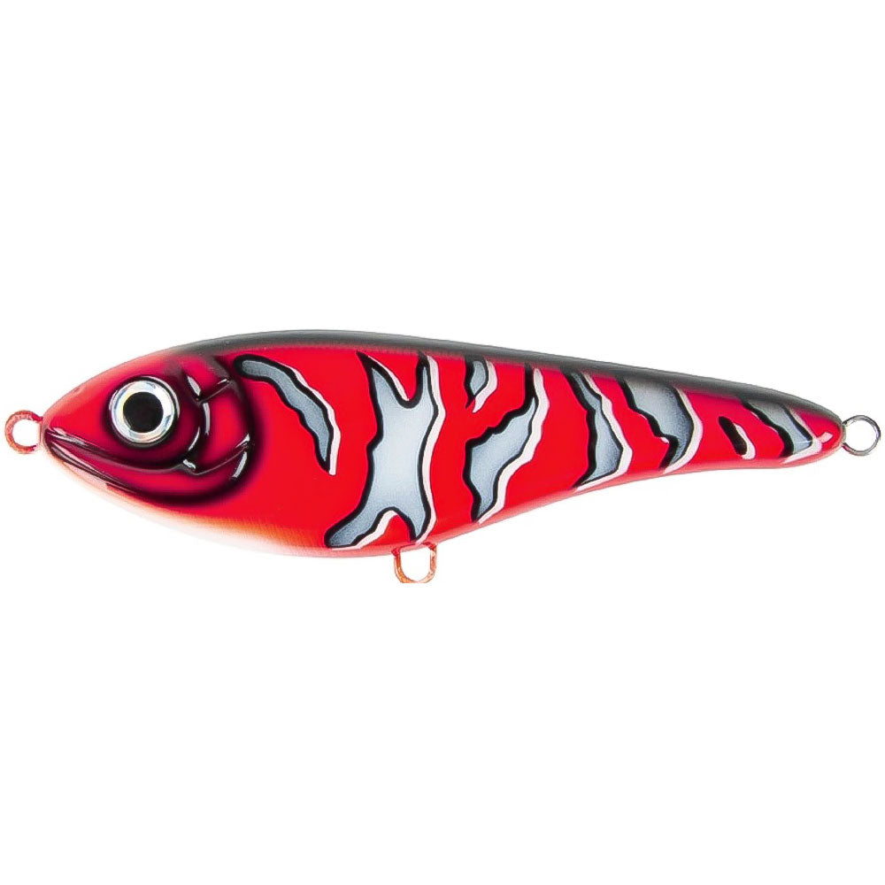 Strike Pro Buster Jerk 15 cm Shallow Red Rock