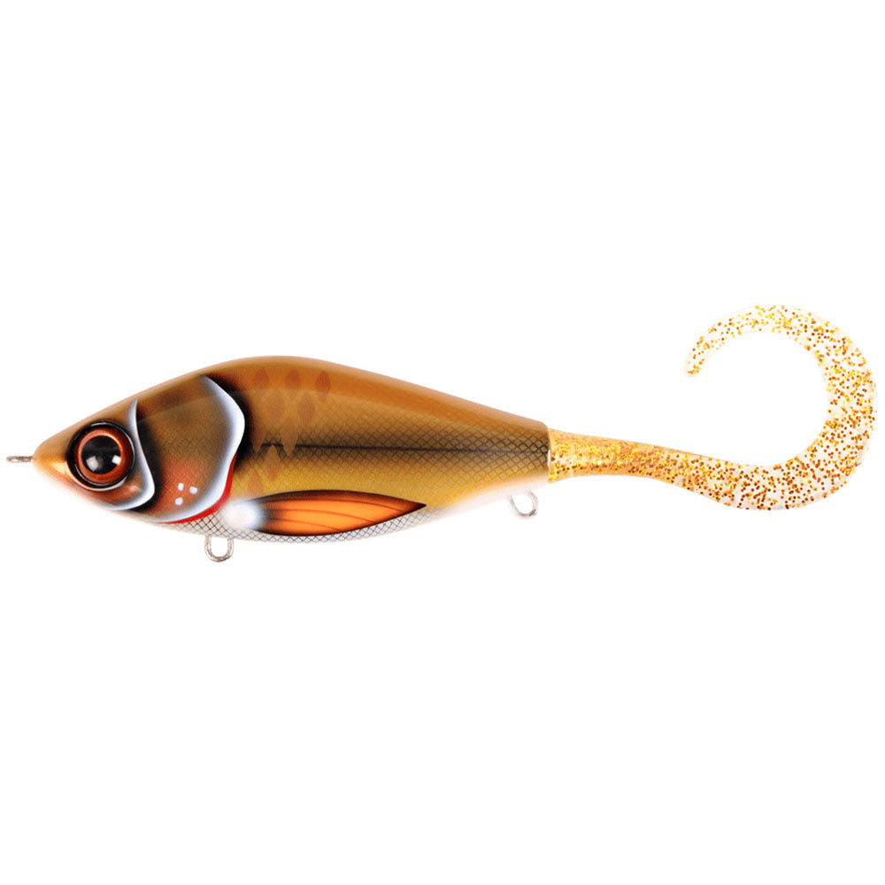 Strike Pro Guppie Junior Shallow 11 cm Bemidji Blonde - Gold Glitter